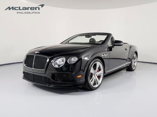 Black 2016 Bentley Continental GT V8 S