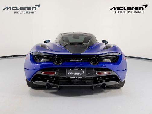 Aurora Blue 2021 McLaren 720S Performance