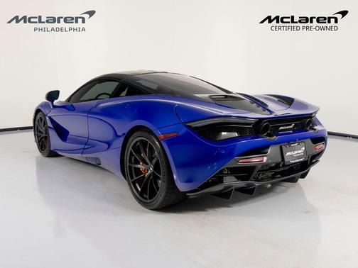 Aurora Blue 2021 McLaren 720S Performance