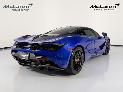 Aurora Blue 2021 McLaren 720S Performance