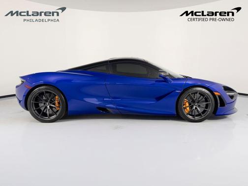 Aurora Blue 2021 McLaren 720S Performance