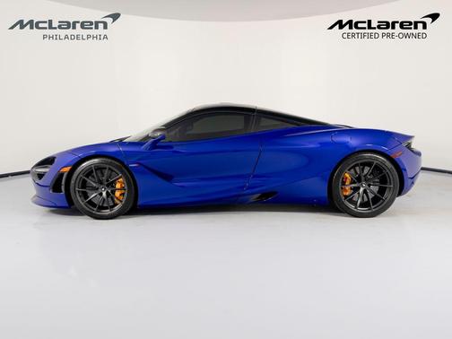Aurora Blue 2021 McLaren 720S Performance