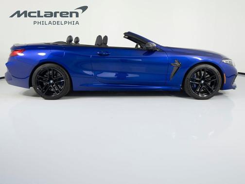 Marina Bay Blue Metallic 2022 BMW M8 Competition