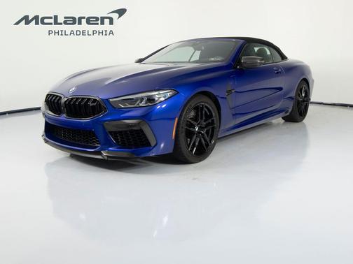 Marina Bay Blue Metallic 2022 BMW M8 Competition