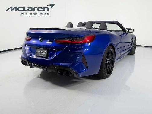 Marina Bay Blue Metallic 2022 BMW M8 Competition