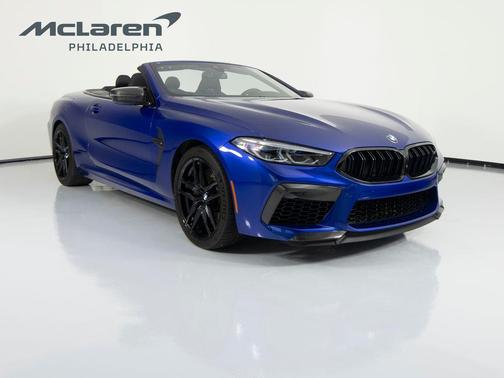 Marina Bay Blue Metallic 2022 BMW M8 Competition