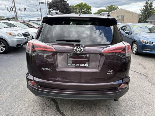 Burgundy 2016 Toyota RAV4 LE