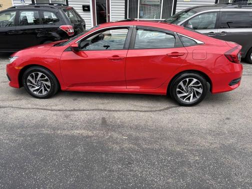 Red 2016 Honda Civic EX