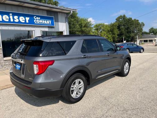 Gray 2023 Ford Explorer XLT