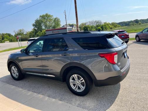Gray 2023 Ford Explorer XLT