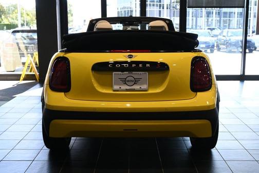 Yellow 2026 MINI Convertible Cooper S