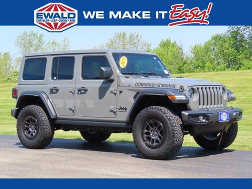 Sting-Gray Clearcoat 2023 Jeep Wrangler 4-Door High Tide 4x4