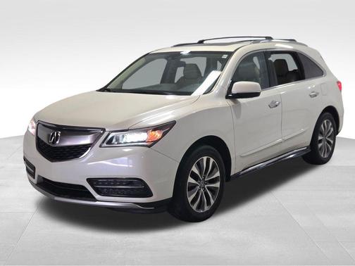 White Diamond Pearl 2014 Acura MDX 3.5L Technology Package