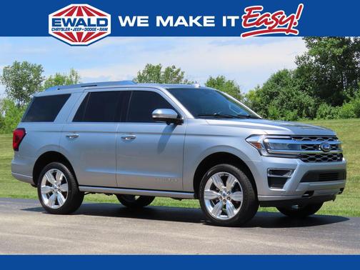 Iconic Silver Metallic 2023 Ford Expedition Platinum