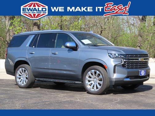 Satin Steel Metallic 2022 Chevrolet Tahoe Premier