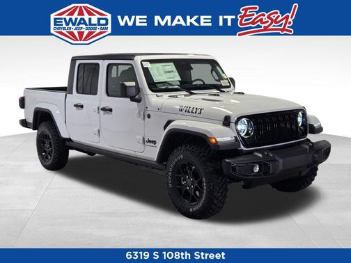 Bright White Clearcoat 2026 Jeep Gladiator Willys 4x4