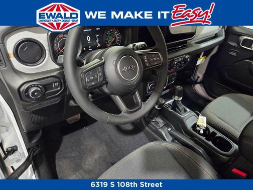 Bright White Clearcoat 2026 Jeep Wrangler Sport S