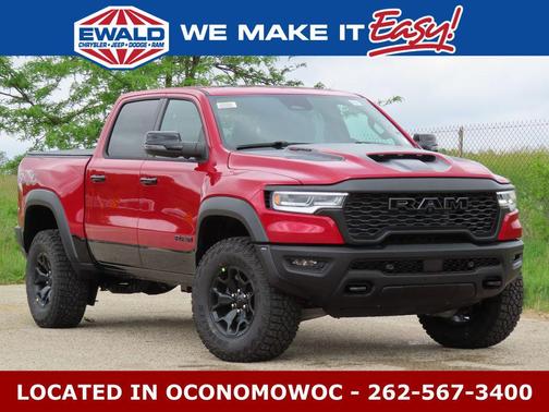 Molten Red Pearlcoat 2026 RAM 1500 RHO Crew Cab 4x4 5'7' Box