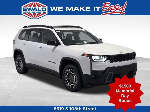 Bright White Clearcoat 2026 Jeep Cherokee Limited