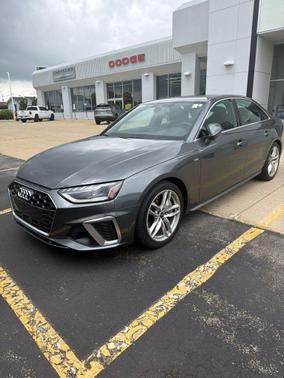 Daytona Gray Pearl Effect 2023 Audi A4 45 S line Premium Plus