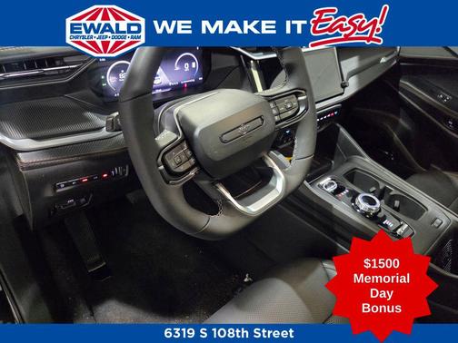 Diamond Black Crystal Pearlcoat 2026 Jeep Cherokee Overland