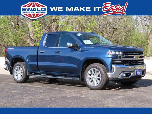Northsky Blue Metallic 2019 Chevrolet Silverado 1500 LTZ