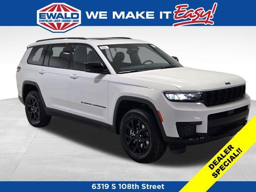 Bright White Clearcoat 2025 Jeep Grand Cherokee L Altitude