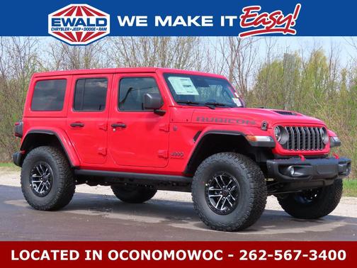 Firecracker Red Clearcoat 2026 Jeep Wrangler Rubicon