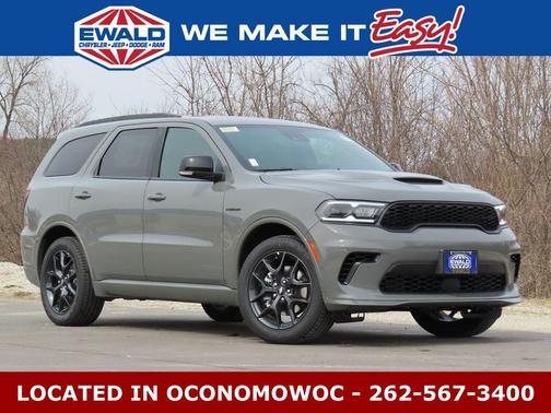 Destroyer Gray Clearcoat 2026 Dodge Durango GT Premium HEMI V8 AWD