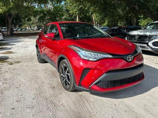 Red 2021 Toyota C-HR XLE