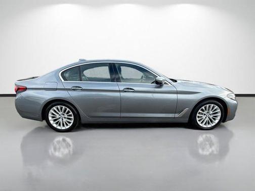 Bluestone Metallic 2021 BMW 530 i