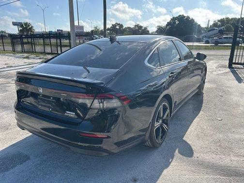 Crystal Black Pearl 2024 Honda Accord Hybrid Sport