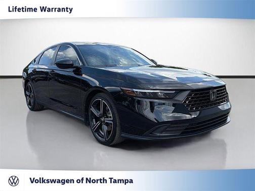 Crystal Black Pearl 2024 Honda Accord Hybrid Sport