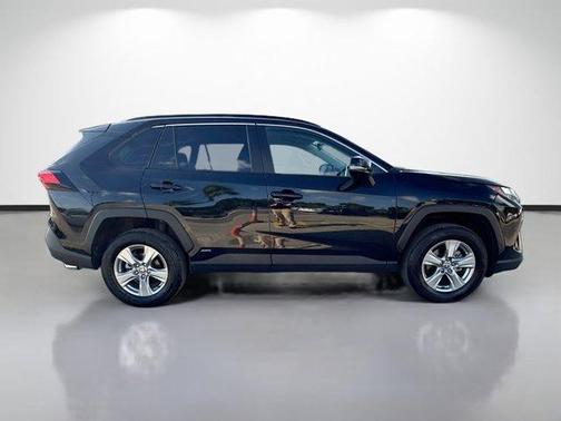 Midnight Black Metallic 2025 Toyota RAV4 Hybrid XLE