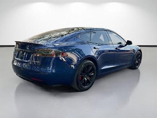 Deep Blue Metallic 2021 Tesla Model S Performance