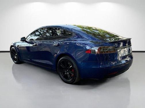 Deep Blue Metallic 2021 Tesla Model S Performance