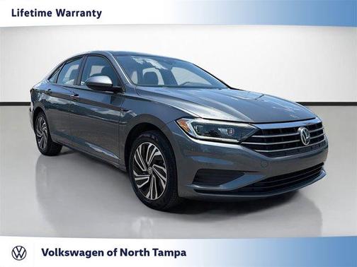Platinum Gray Metallic 2021 Volkswagen Jetta 1.4T SEL