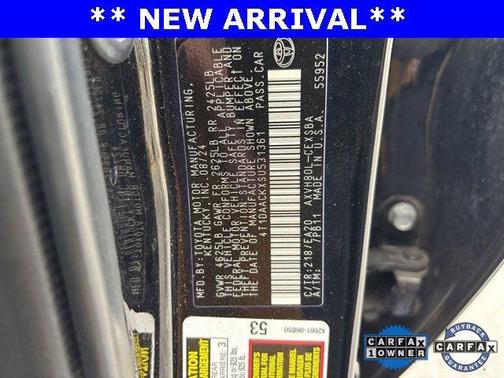 2025 Toyota Camry SE