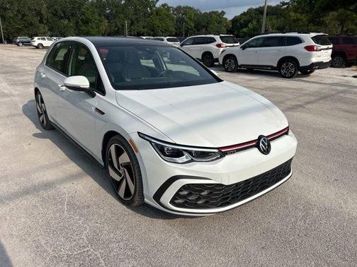 Opal White Pearl Effect 2023 Volkswagen Golf GTI 2.0T SE