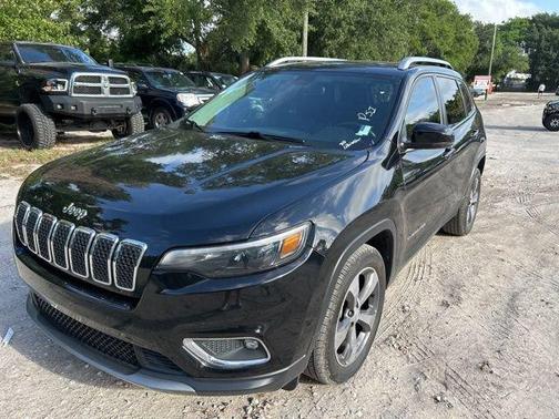 Diamond Black 2019 Jeep Cherokee Limited