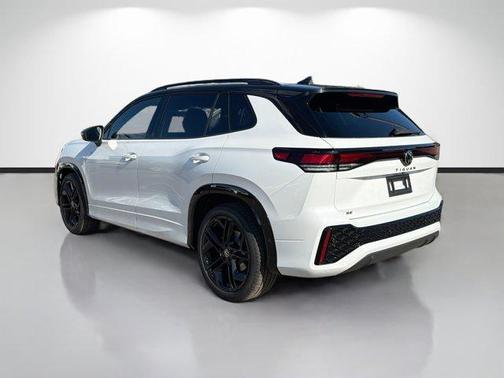 Opal White W/Deep Black Roof 2026 Volkswagen Tiguan 2.0T SE R-Line Black
