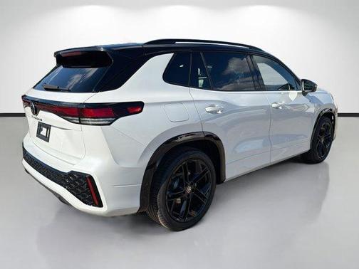 Opal White W/Deep Black Roof 2026 Volkswagen Tiguan 2.0T SE R-Line Black