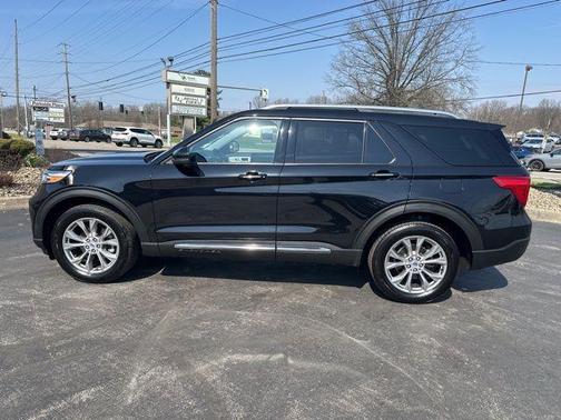 Black Metallic 2021 Ford Explorer Limited