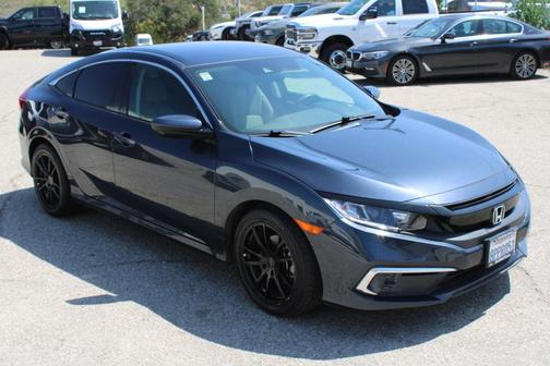 Cosmic Blue Metallic 2019 Honda Civic LX