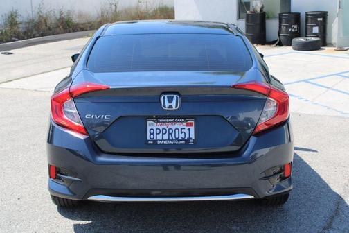 Cosmic Blue Metallic 2019 Honda Civic LX