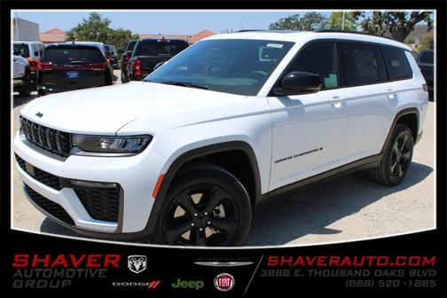 Bright White Clearcoat 2026 Jeep Grand Cherokee L Limited