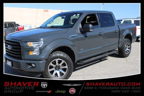 Gray 2016 Ford F-150 XLT
