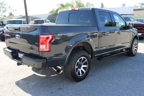 Gray 2016 Ford F-150 XLT