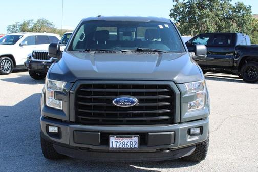 Gray 2016 Ford F-150 XLT