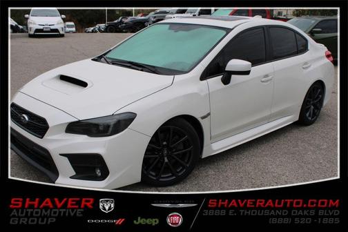 Crystal White Pearl 2019 Subaru WRX Limited
